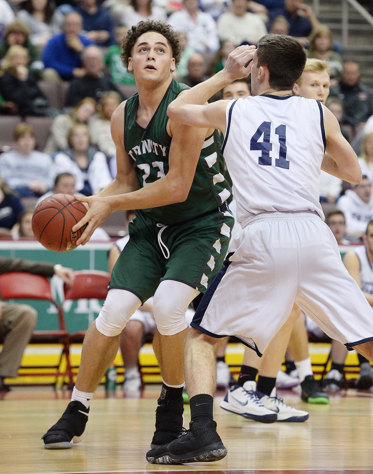 District 3 Boys Basketball: Trinity vs Kutztown